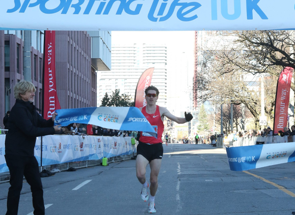 Sporting Life 10K 2026 Finish Line